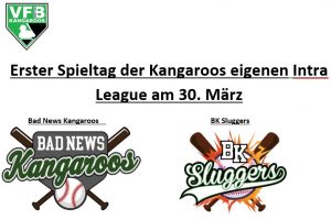Read more about the article Bretten Kangaroos Intra-League (BKIL) startet am 30. März in die Saison 2024