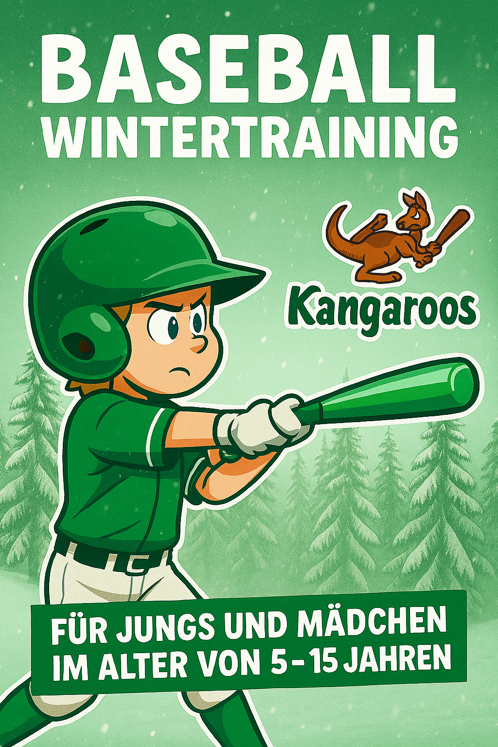 Mehr über den Artikel erfahren ❄️ Baseball im Winter – bei den Bretten Kangaroos! ⚾
