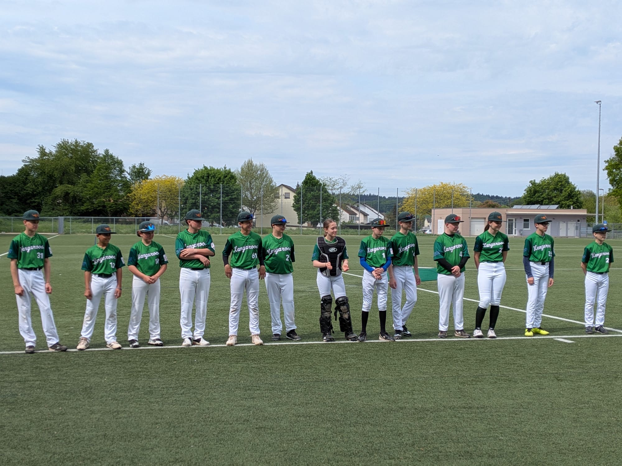 Mehr über den Artikel erfahren Kangaroos drehen das Spiel im fünften Inning – 19:14 gegen die Stuttgart Reds